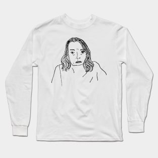 "ease down. it's over" Long Sleeve T-Shirt